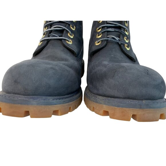 Timberland Men\'s Premium Waterproof Boots 10.5M Nubuck Leather Primaloft 7446